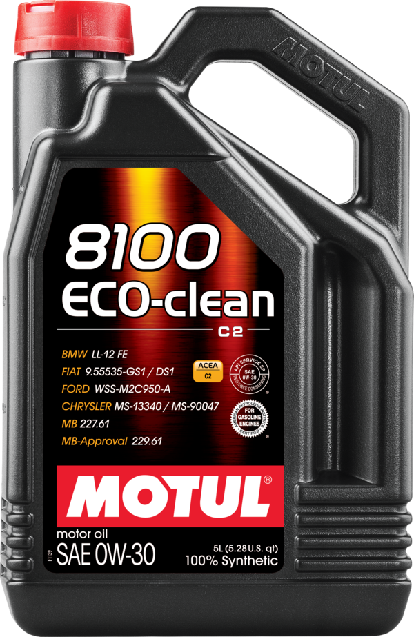 MOTUL 8100 ECO-clean 0W-30 5Lセット！モチュール MOTUL 8100 ECO-CLEAN 0W-30 - Motul